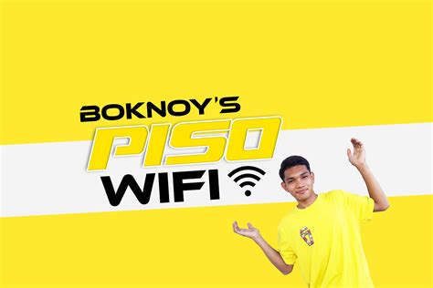 Boknoy PISO WIFI .
